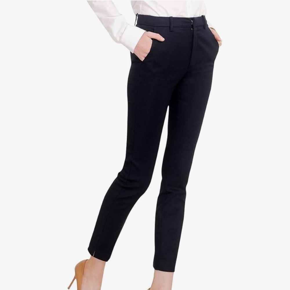 Marycrafts Women's Ankle Dress Pants Black Size 10